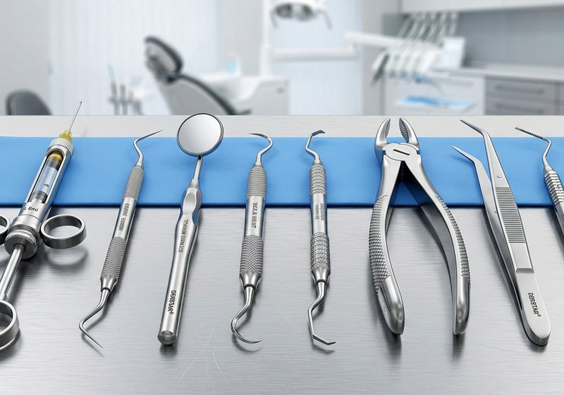 Dental extraction forceps and probes by MK Surgical