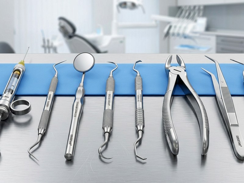 Dental surgical instruments set manufactured by MK Surgical Sialkot